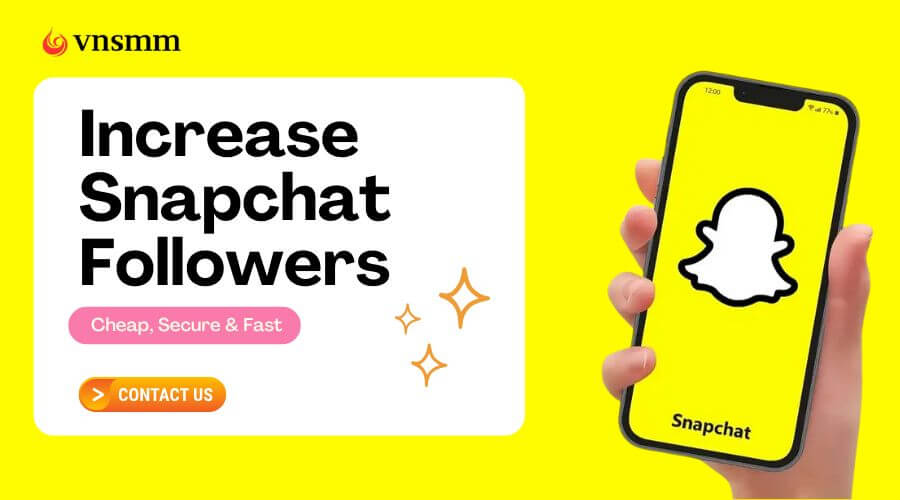 Increase Snapchat Followers [2025] | Cheap & Fast | VNSMM